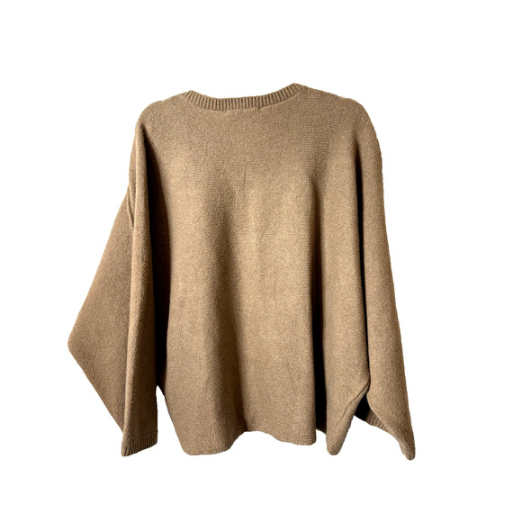 ZARA Women’s Cotton Polyamide Blend| Long Sleeve Tan | Size S New With Tags READ - Picture 8 of 14